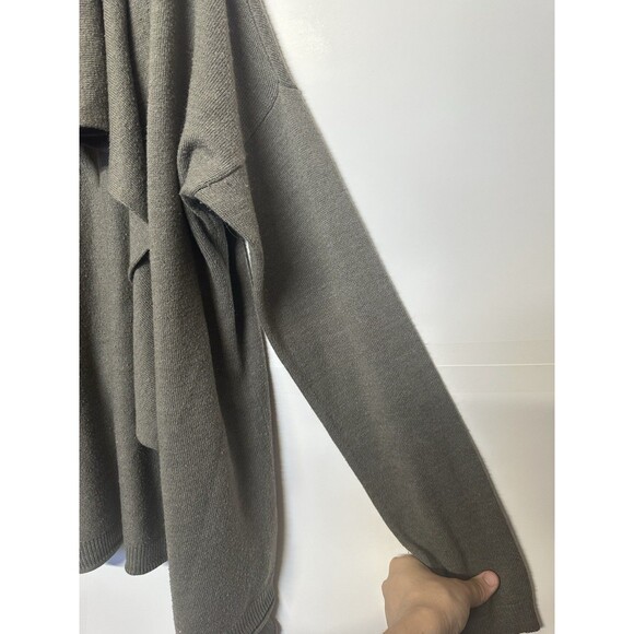 A.n.a.  New Approach Womens Grey Waterfall Cardigan Sweater XL - Picture 4 of 9
